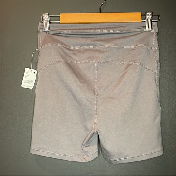 NWT FP Movement by Free People Odessa Bike Shorts in Charcoal -Size Small - Picture 10 of 12